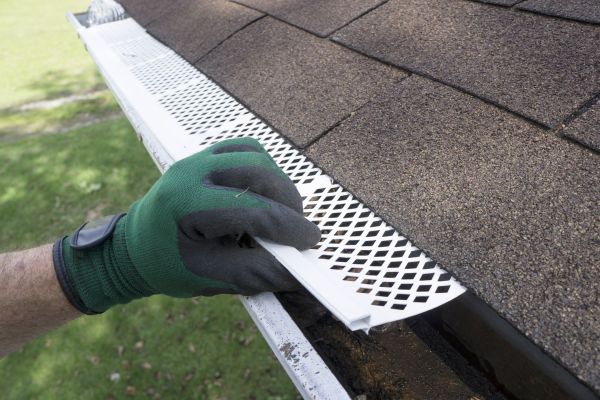 Gutter Filter Installation in Portland